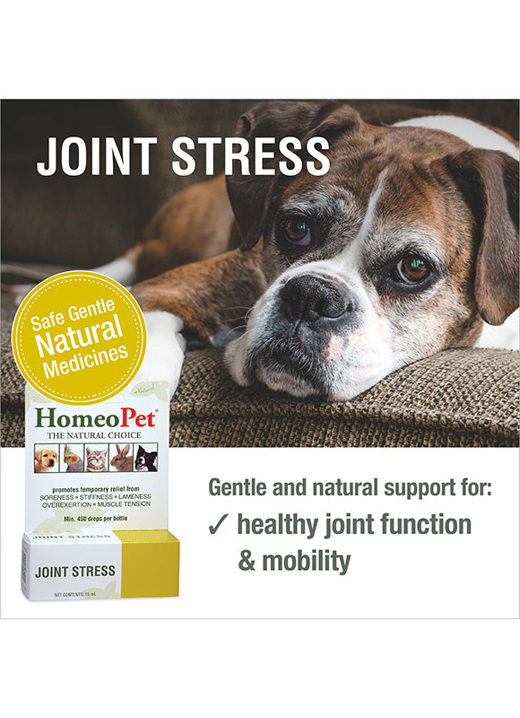HomeoPet Joint Stress 15-mL, Pet Supplement