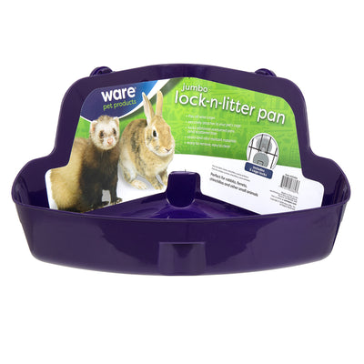 Ware Lock-N-Litter Pan For Small Animals, Assorted Colors