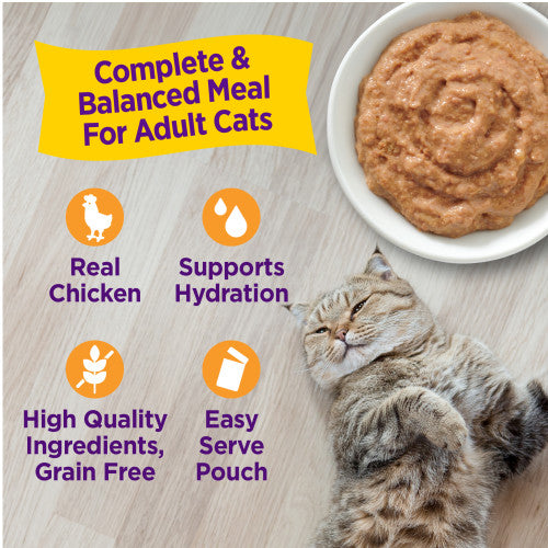 Wellness Appetizing Entrees Mousse Chicken Recipe Wet Cat Food, 1.4oz