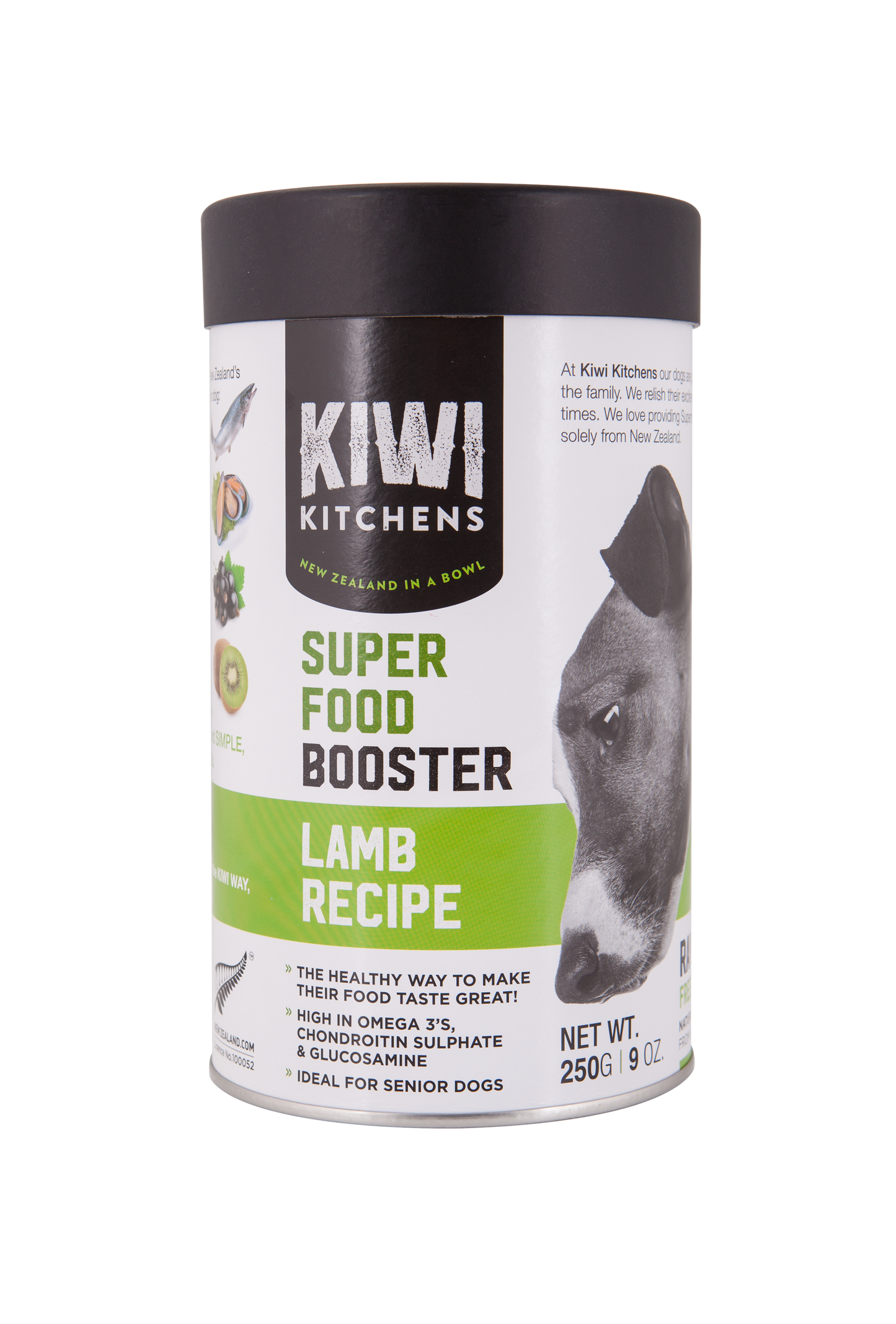 Kiwi Kitchens Superfood Booster Lamb Recipe 9-oz, Dog Meal Topper
