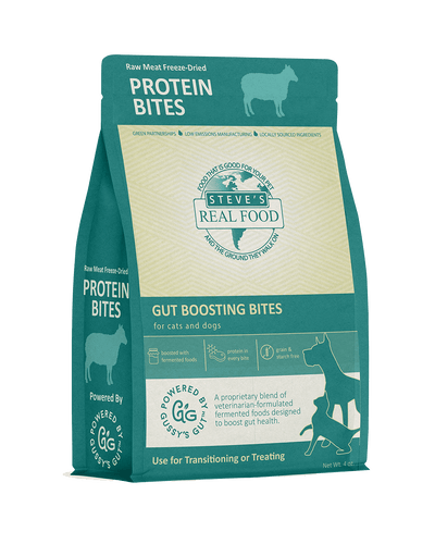 Steve's Real Food Freeze-Dried Lamb Protein Bites 4-oz, Dog & Cat Treat