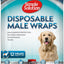 Simple Solution Disposable Male Wrap, 12-Pack, For Dogs