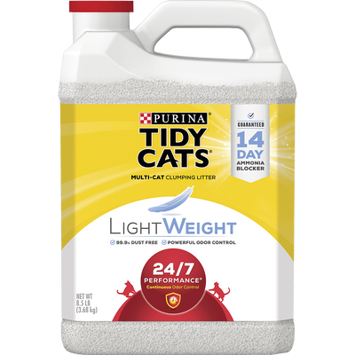 Tidy Cats Lightweight 24/7 Performance® Cat Litter, 8.5-lb Jug