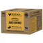 Box of Vital Essentials Frozen Raw Protein Duck Entree dog food on a white background