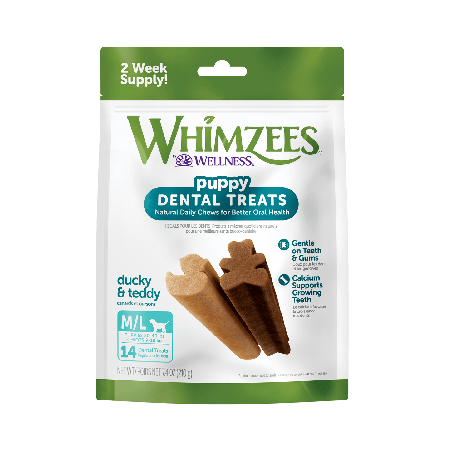 Whimzees All Natural Daily Dental Treats For Puppies