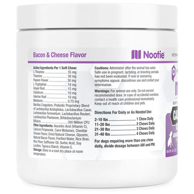 Nootie Progility Minis Calming Aid 60-Count, Dog Supplement