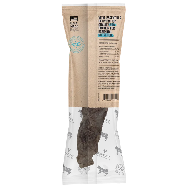 Vital Essentials Freeze-Dried Raw Bar Moo Sticks, Dog Chews