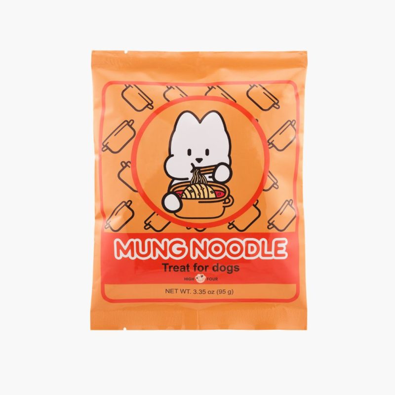 High Four Mung Noodle, Dog Treat, 3.35-oz Pouch