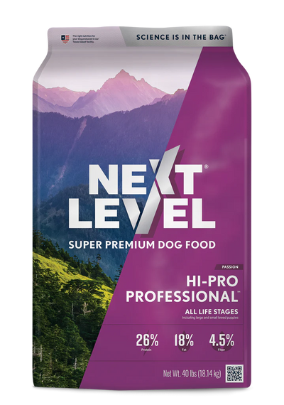 Next Level Hi-Pro Professional, Dry Dog Food, 40-lb Bag