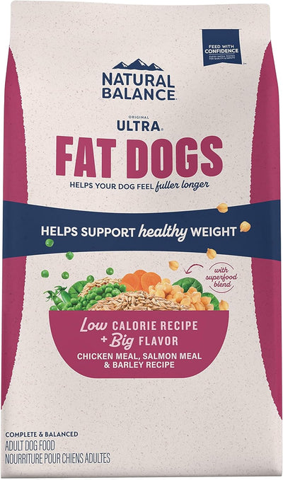 Natural Balance® Targeted Nutrition Fat Dogs Low Calorie Formula , Dry Dog Food