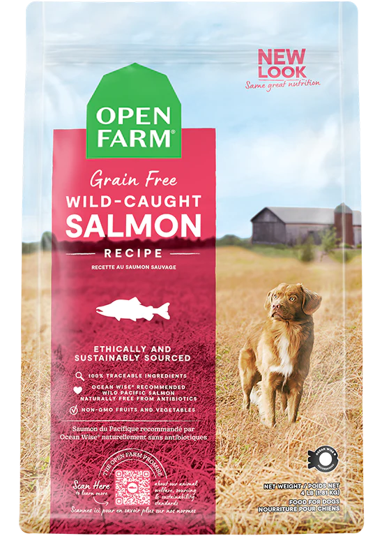 Open Farm Wild-Caught Salmon Grain-Free, Dry Dog Food