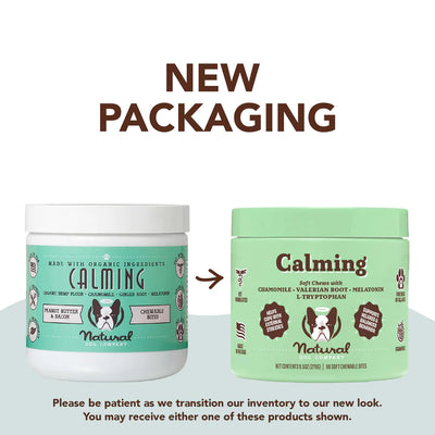 Natural Dog Company Calming Supplement For Dogs, 90-Count