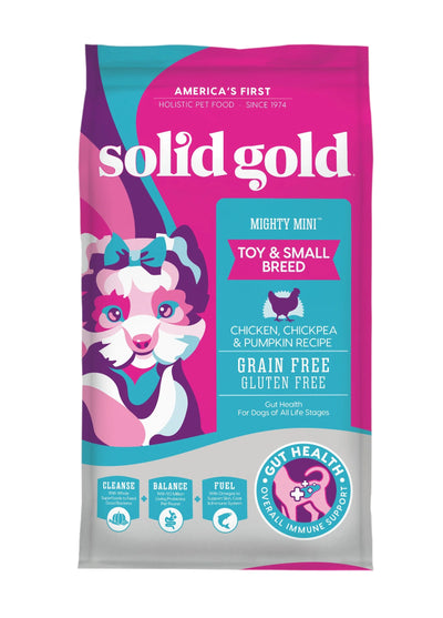 Solid Gold Mighty Mini Chicken Recipe, Dry Dog Food