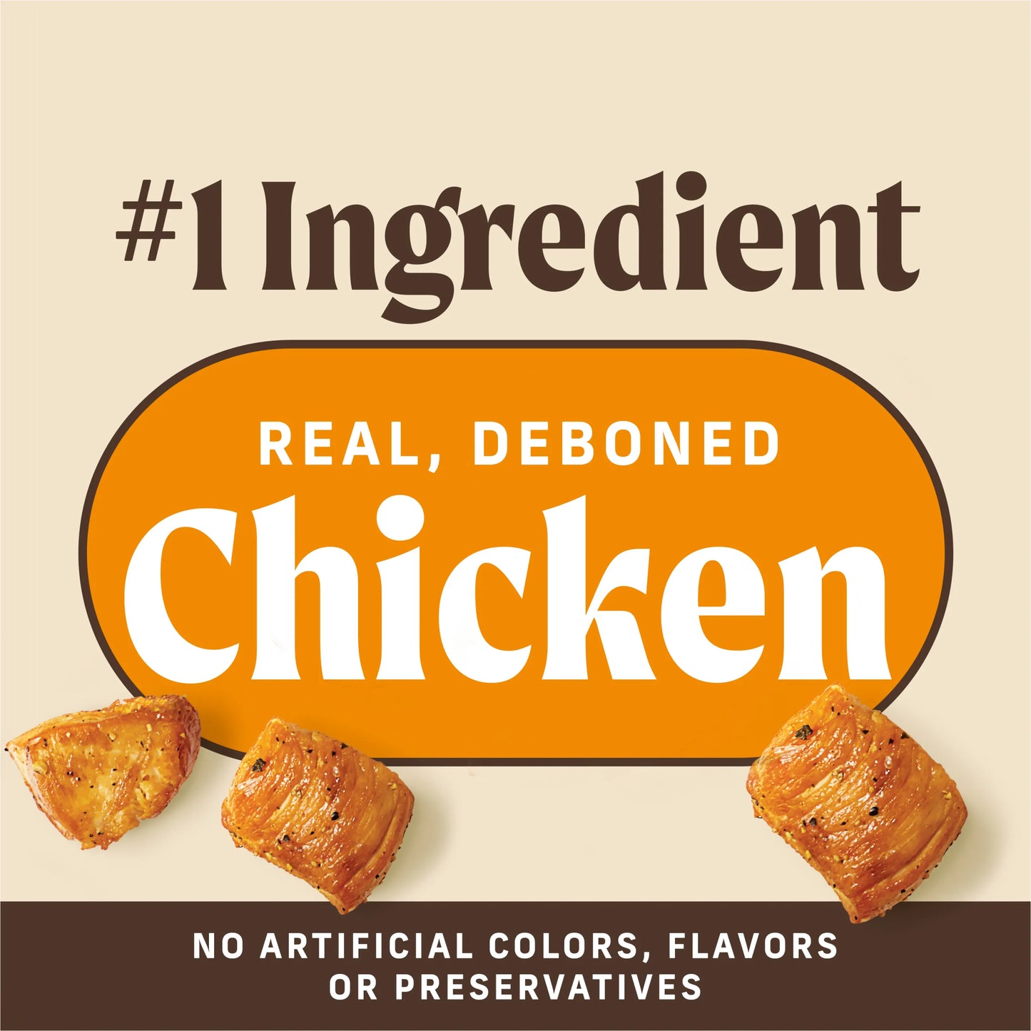 Merrick Power Bites Real Chicken Recipe 6-oz, Dog Treat