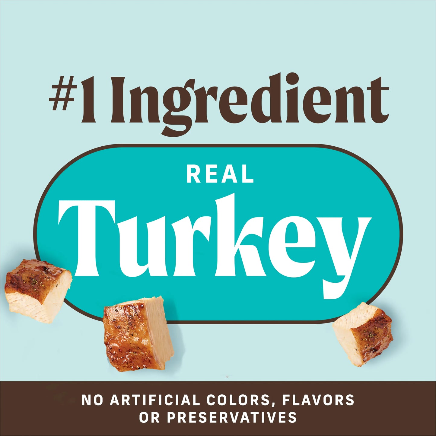 Merrick Power Bites Real Turducken Recipe 6-oz, Dog Treat