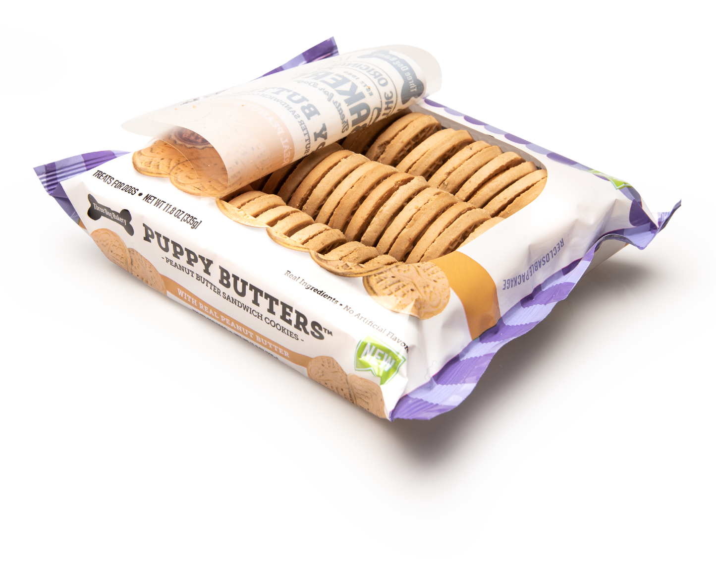 Three Dog Bakery Puppy Butters™ 11.8-oz, Dog Treat