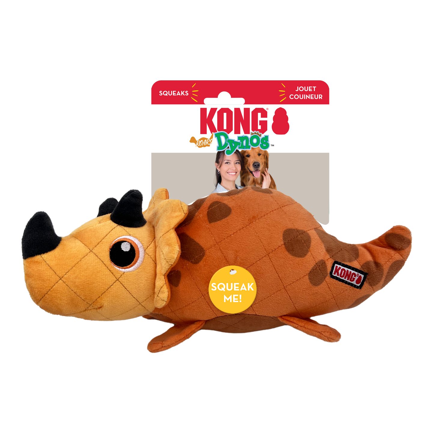 Kong Medium/Large Dynos Roars, Dog Toy