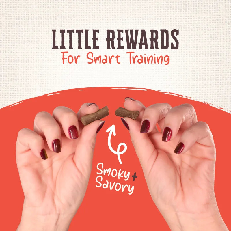 Wholesomes Rewards Chewy Beef Sticks, Dog Treats, 25-oz Bag