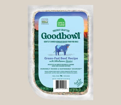 Open Farm Goodbowl Harvest Beef Recipe, Frozen Gently Cooked Dog Food