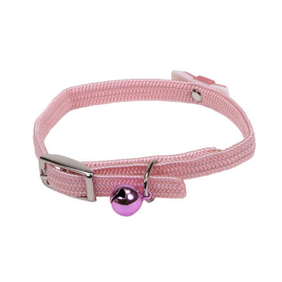 Coastal Pet Products Li'l Pals Elasticized Safety Collar With Jeweled Bow For Kittens