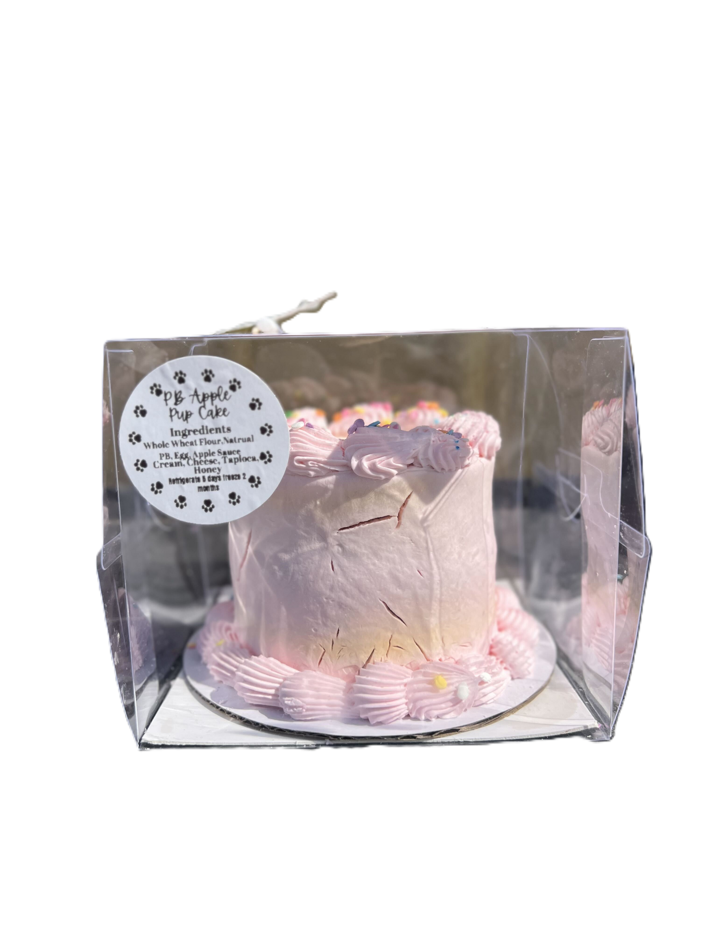 The Pup Gang Bakery, PB Apple Pup Cake, Dog Treat