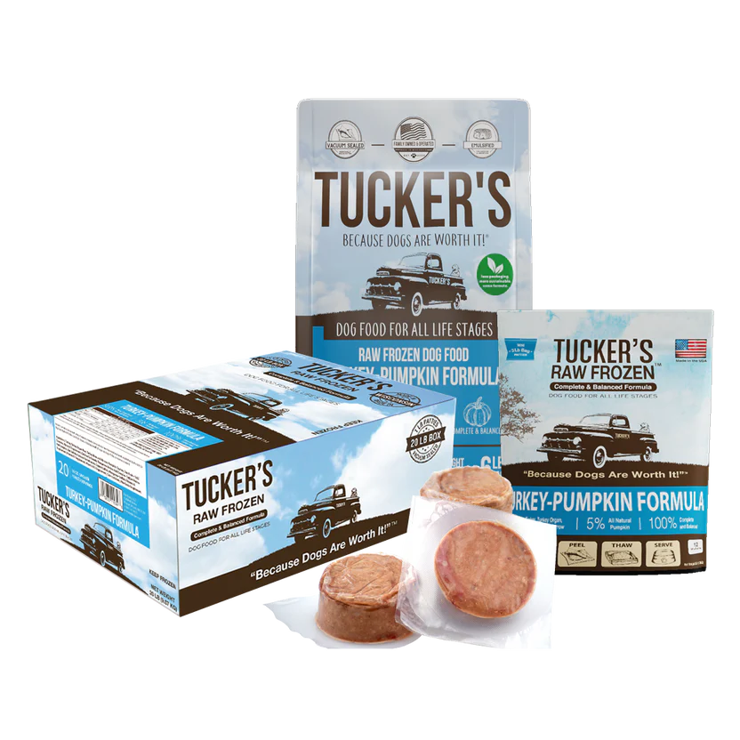 Tucker's Turkey-Pumpkin Diet, Frozen Raw Dog Food