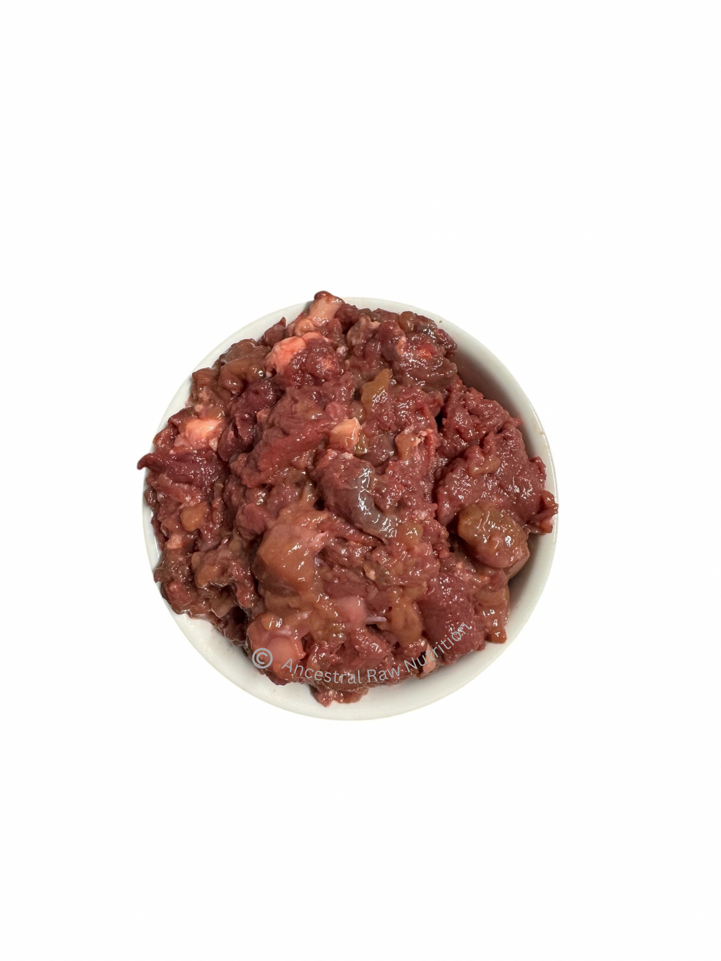 Ancestral Raw Nutrition Bison Blend Recipe, Frozen Raw Dog Food, 1-lb Pouch