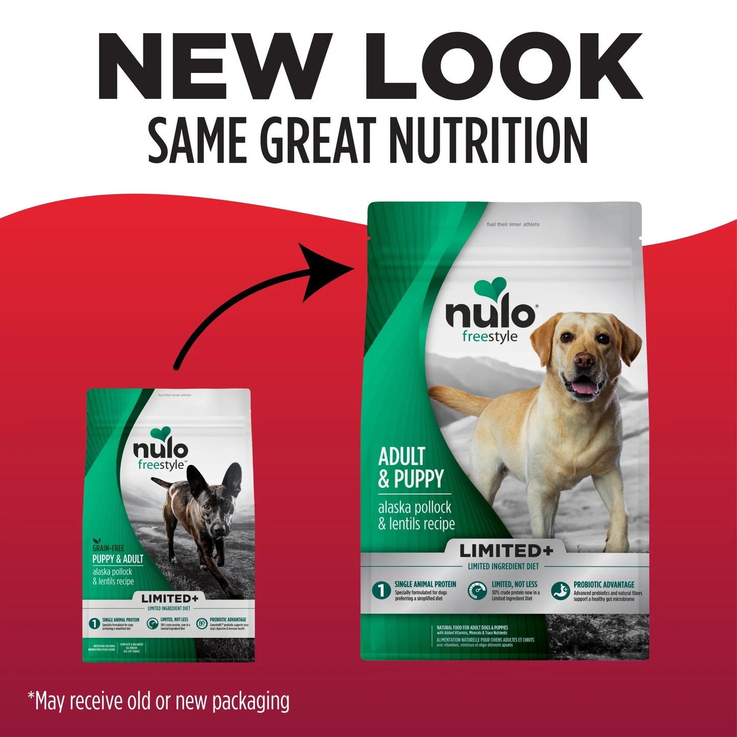 Nulo FreeStyle Limited+ Alaska Pollock & Lentils Recipe, Dry Dog Food
