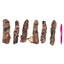 Tuesday's Natural Dog Company, 7-inch Charcoal Wrapped Collagen Stick, Single Dog Chew