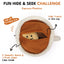 Chewffon Espresso Squeaky, Dog Toy
