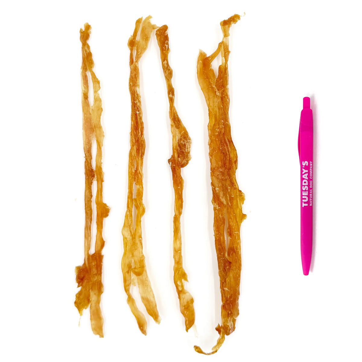 Tuesday's Natural Dog Company, Turkey Tendons, Dog Treat, 4-oz Bag