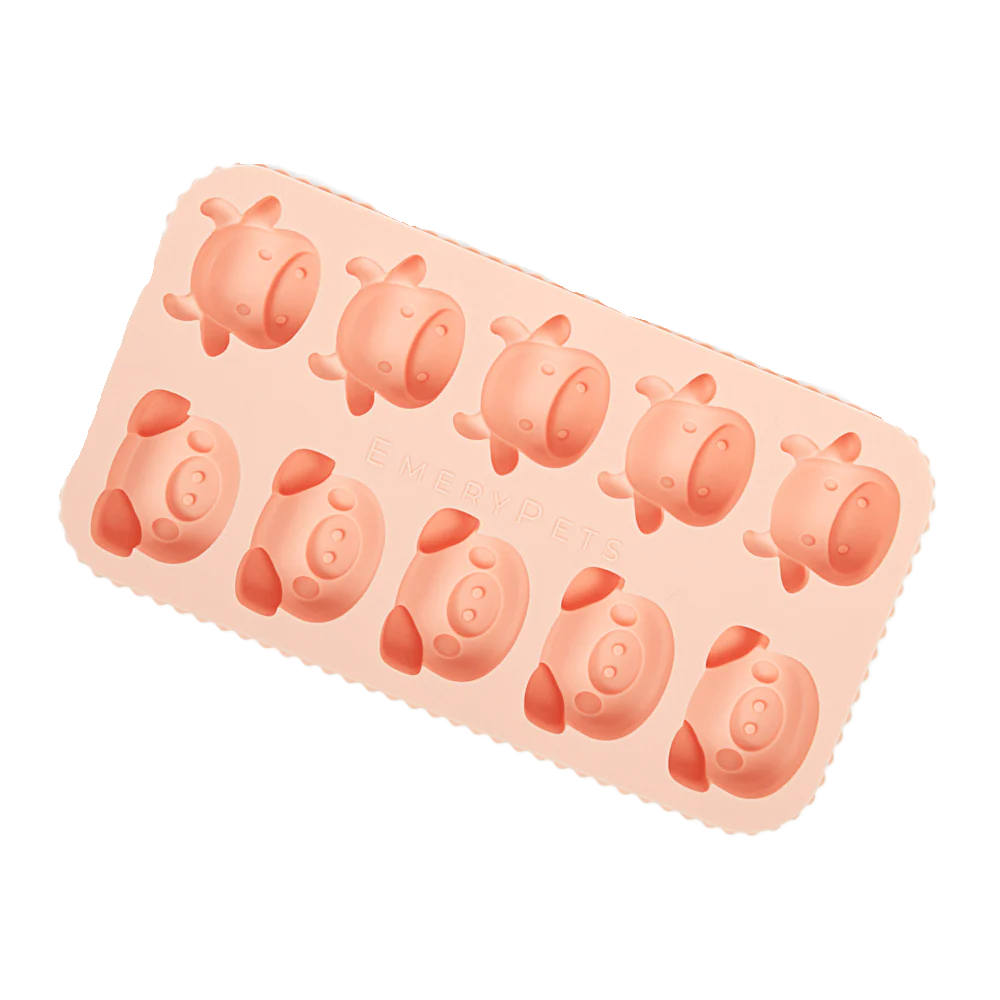 EmeryPets Pig + Cow Treat Mold