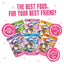 Weruva BFF OMG Gravy! Rainbow Á Gogo Variety Pack, 2.8-oz Pouch, Case of 12, Wet Cat Food