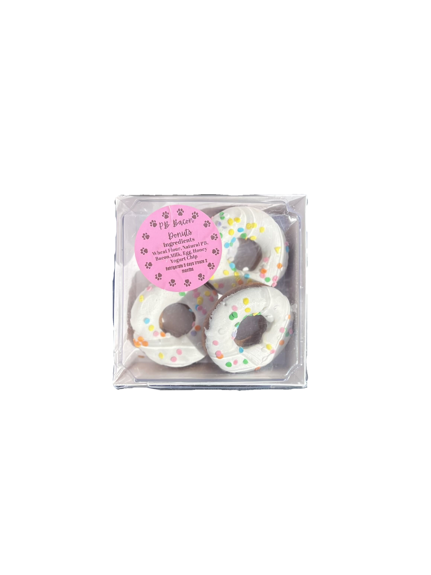 The Pup Gang Bakery, PB Bacon Donuts, Dog Treat