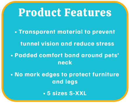 ZenPet E-ClearCollar Recovery Collar For Dogs