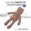 Chewffon Stuffless Bear, Dog Toy