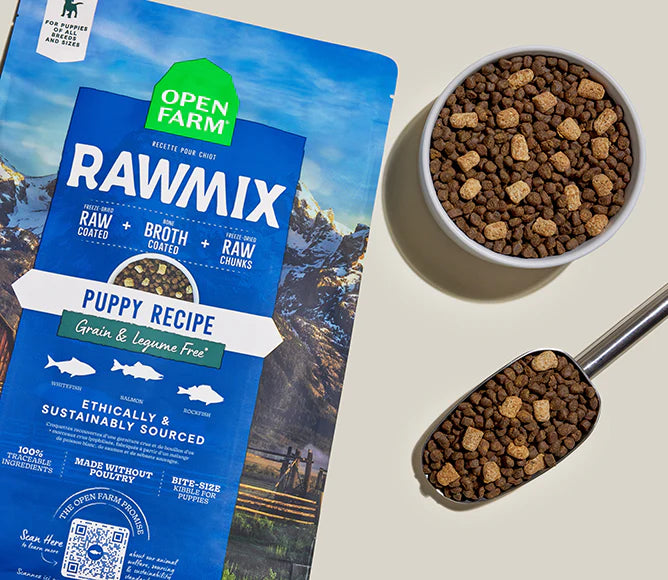 Open Farm RawMix Grain-Free Puppy, Dry Dog Food