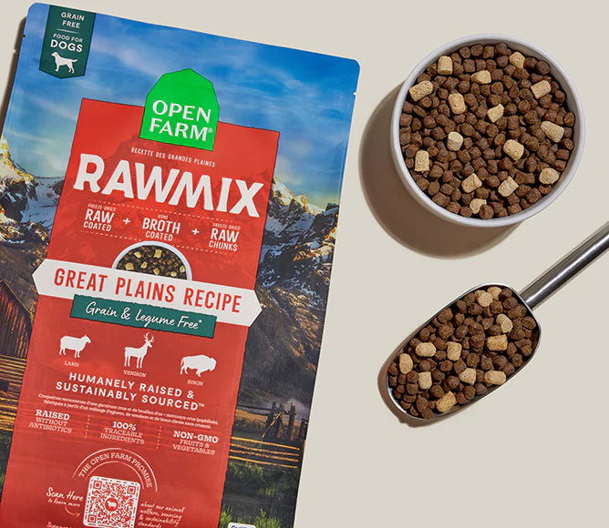 Open Farm RawMix Great Plains Grain-Free, Dry Dog Food