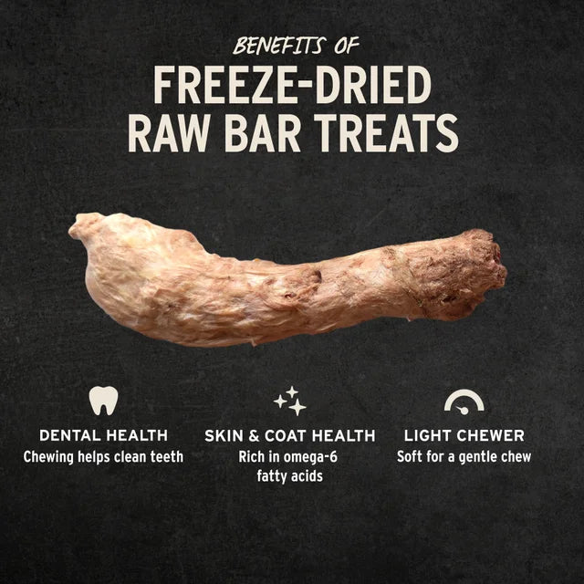 Vital Essentials Freeze-Dried Raw Chicken Necks, Dog Chews