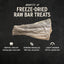 Vital Essentials Freeze-Dried Raw Bar Silver Carp Filet, Dog Chews