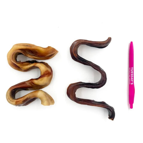 Tuesday's Natural Dog Company, 6-inch Wavy Collagen, Single Dog Chew