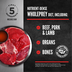 Orijen FreshPrey Beef, Pork & Lamb Recipe, Frozen Dog Food
