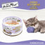 Fussie Cat Chicken with Pumpkin in Goat Milk Mousse & Shreds Kitten Recipe, Wet Cat Food, 2.47-oz Case of 24