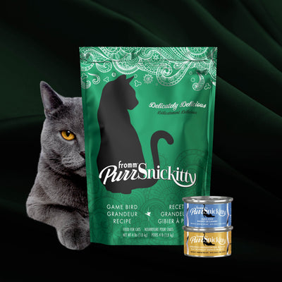 Fromm PurrSnickitty Game Bird Grandeur Recipe, Dry Cat Food, 4-lb Bag