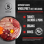 Orijen FreshPrey Turkey, Salmon & Pork Recipe, Frozen Dog Food