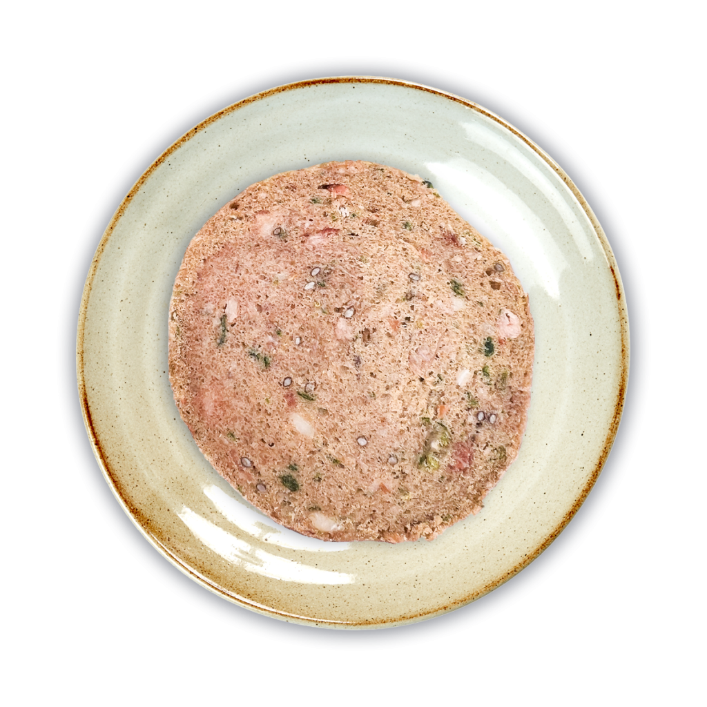 Solutions Pet Products Pork Recipe Chubs, Frozen Dog Food, 12-lb Box
