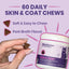 Paco & Pepper Meowtamins Skin & Coat Formula, 60-count