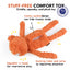 Chewffon Stuffless Fox, Dog Toy