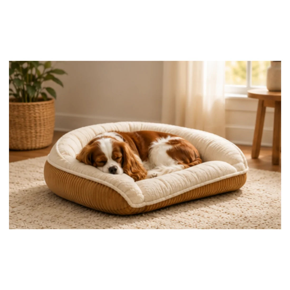 HuggleHounds Scout Perfect Bolster Dog Bed