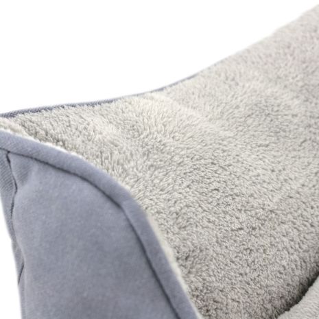 Tall Tails Dream Chaser Bolster Bed, Dog Bed, Charcoal